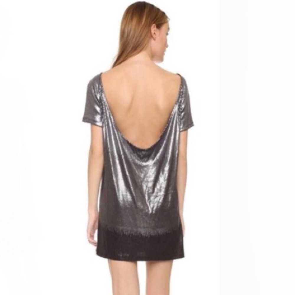 Free People Ombré Drenched in Sequins Dress